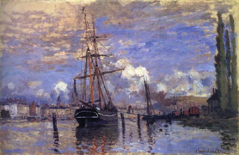 Claude Monet THe Seine at Rouen France oil painting art